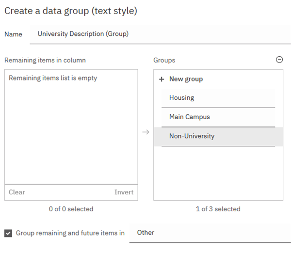 Setting Up A Drill Through Report On A Dashboard with a CustomCreated Field Cognos Analytics